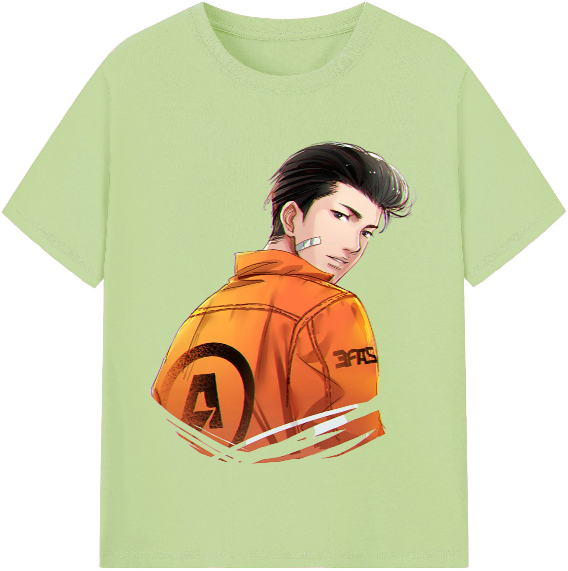 SLAM DUNK／スラムダンク 綿100％半袖Tシャツ（フロントプリント）